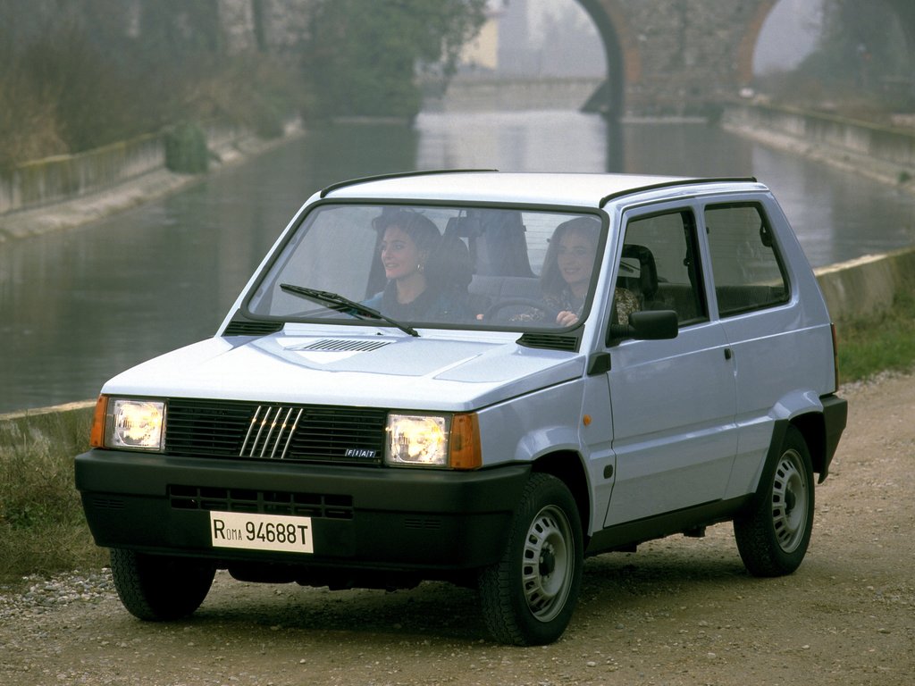 Fiat Panda (ZAF 141) 1 поколение, рестайлинг, хэтчбек 3 дв. (05.1986 - 07.1991)
